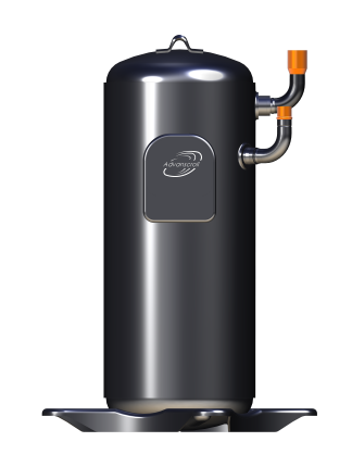 3D fixed speed compressor series A of compressor type Scroll