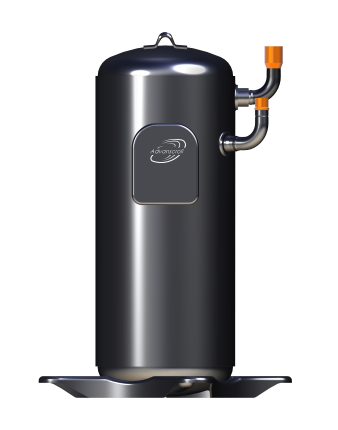 3D fixed speed compressor series A of compressor type Scroll